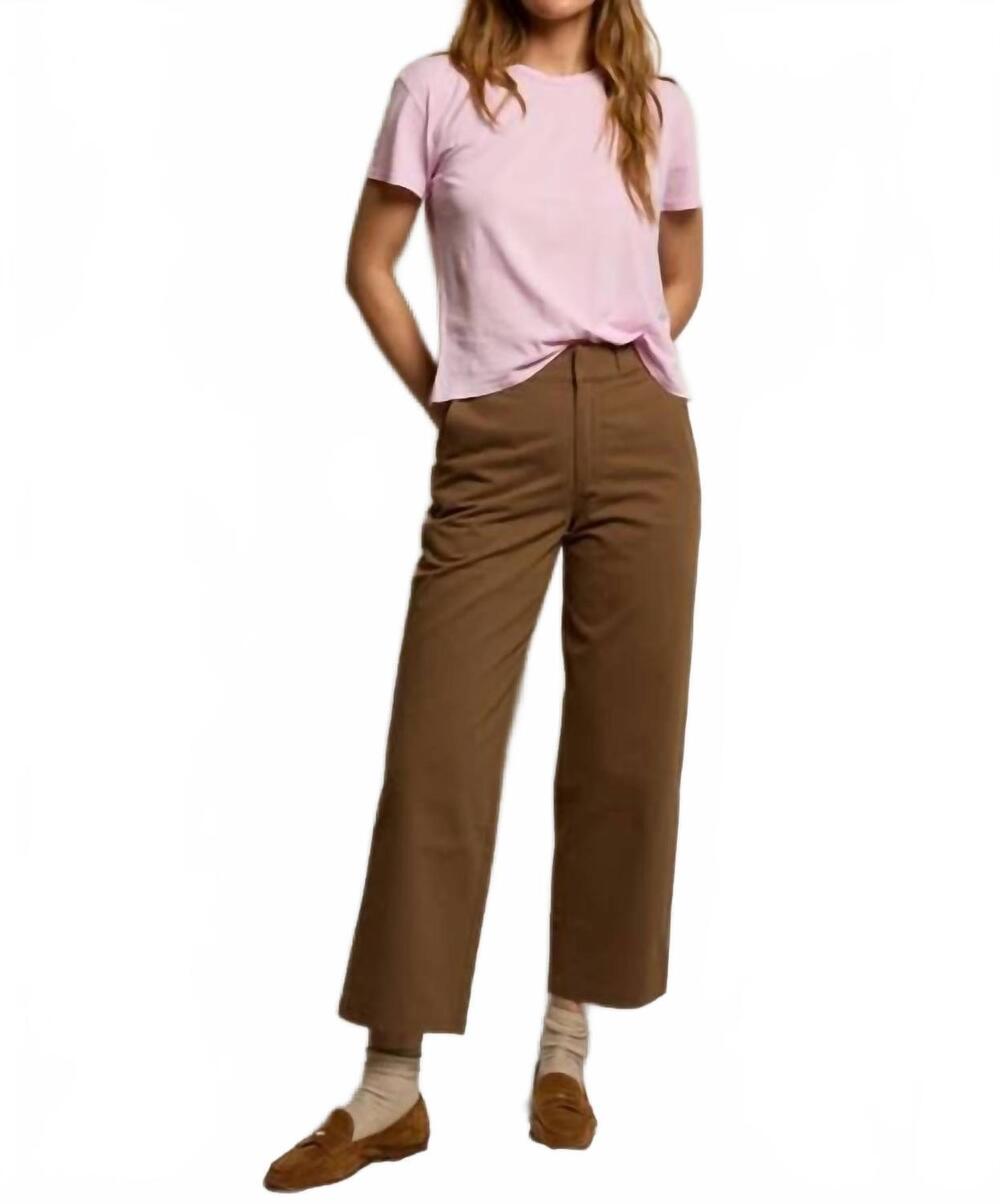 NEW PERFECTWHITETEE harley relaxed-fit crew neck tee in sugar pink